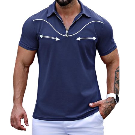 zipper-lapel-mens-short-sleeve