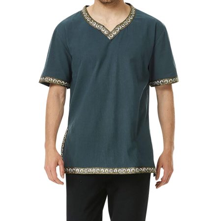 artistic-waisted-short-sleeves