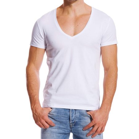 deep-v-neck-stretch-short-sleeves