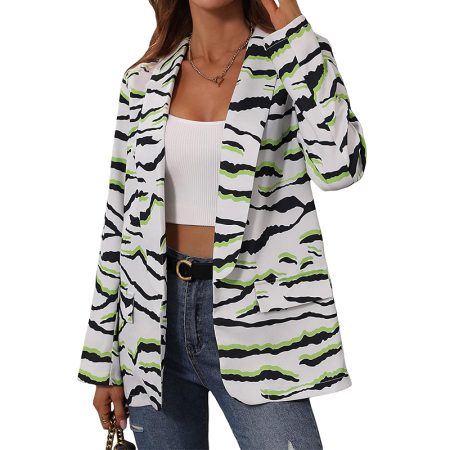 womens-long-sleeved-printed-lapel-suit-jacket