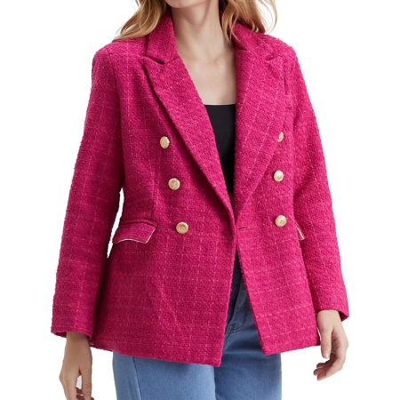 new-long-sleeved-double-breasted-plaid-suit-jacket-for-women