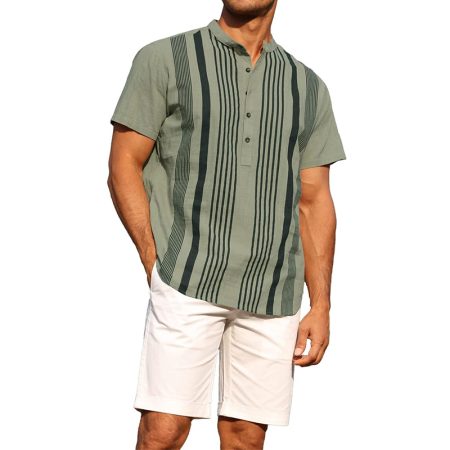 vertical-striped-short-sleeve