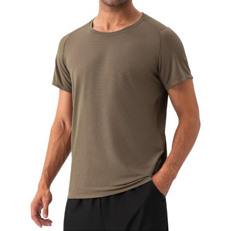 waffle-casual-knit-short-sleeves