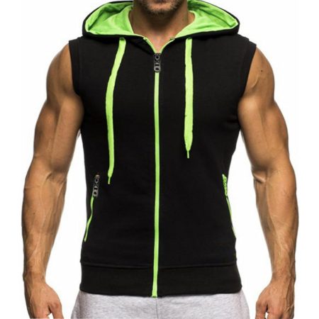mens-hooded-zipper-sleeveless-vest