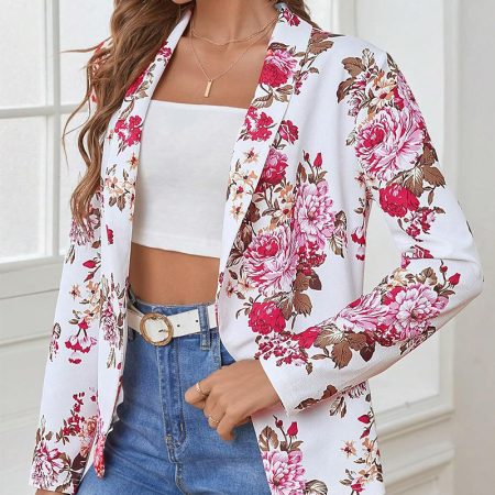 womens-printed-long-sleeved-suit-jacket