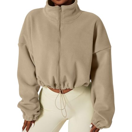 womens-full-zip-fleece-short-jacket