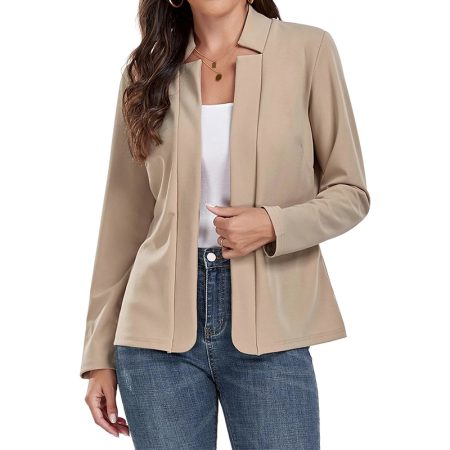 khaki-womens-business-suit-jacket