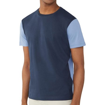 blue-splicing-short-sleeves