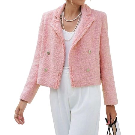 womens-tweed-long-sleeved-suit-jacket