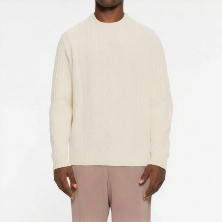 mens-round-neck-knitted-cable-sweater