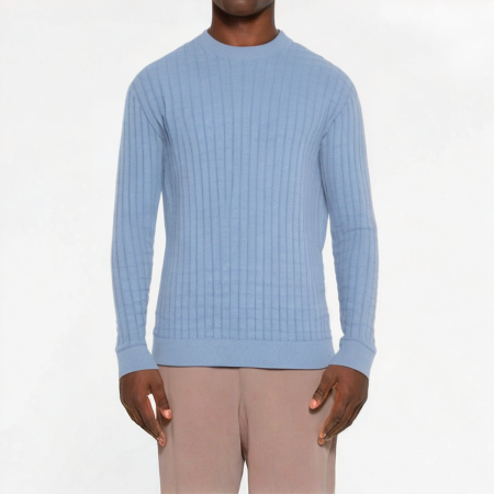 mens-grid-crew-neck-sweater