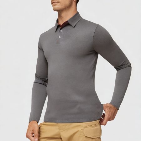 mens-casual-long-sleeve-lapel-collar-shirt-button-up-regular-fit