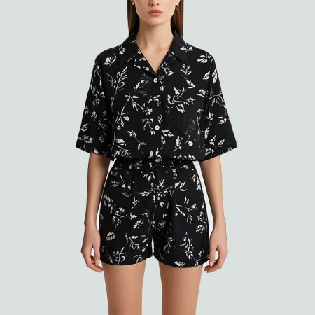 womens-short-sleeve-shirt-elegant-casual-shirt