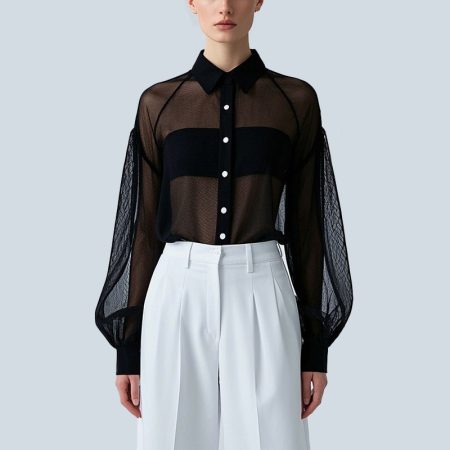 womens-elegant-striped-printed-shirt