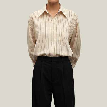 womens-striped-business-printed-shirt
