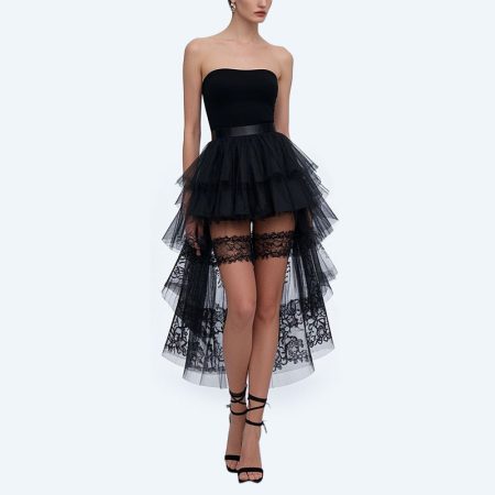 comfortable-and-breathable-asymmetrical-design-for-womens-skirt