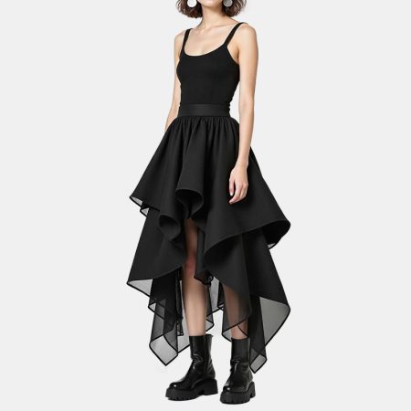 personal-and-fashionable-asymmetrical-midi-skirt-for-women