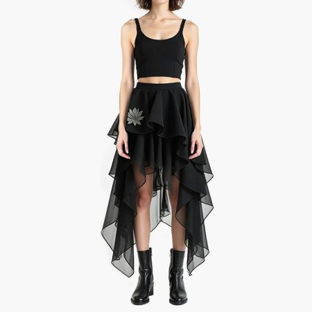 womens-casual-asymmetrical-skirt