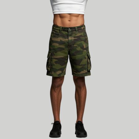 fashionable-mens-camouflage-cargo-shorts