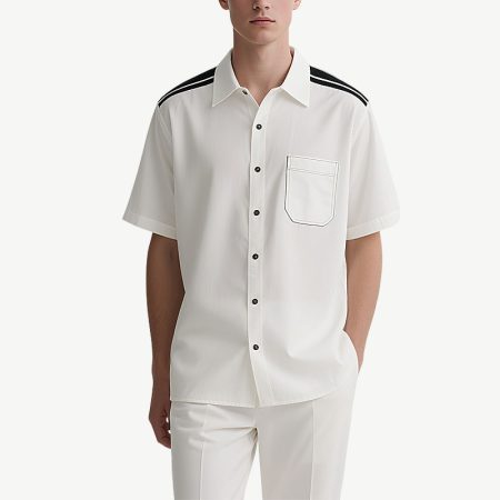 comfortable-and-versatile-mens-button-down-shirt-casual-style