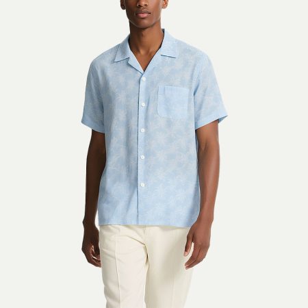 refreshing-summer-short-sleeved-casual-button-down-shirt