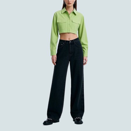 womens-fashionable-single-breasted-casual-crop-top