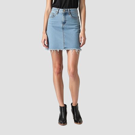 womens-mini-high-waist-short-length-denim-skirt