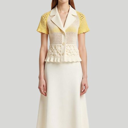 womens-cardigan-knitted-short-sleeved-top