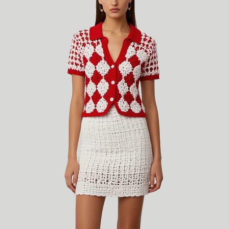 comfortable-and-casual-womens-knitted-short-sleeved-top