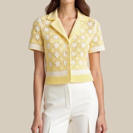 thin-and-breathable-womens-knit-short-sleeved-top