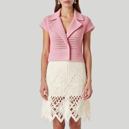 mesh-knitted-womens-short-sleeved-top