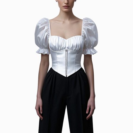 womens-summer-sexy-fashion-ballon-sleeves-top