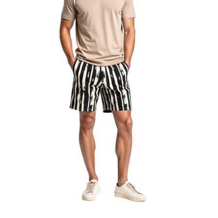 mens-summer-striped-print-shorts