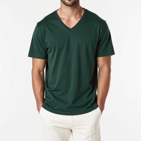 wrinkle-resistant-and-wear-resistant-mens-v-neck-t-shirt