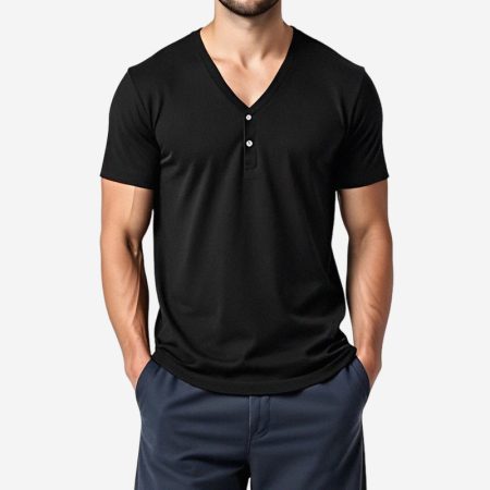sports-and-fitness-mens-v-neck-breathable-t-shirts
