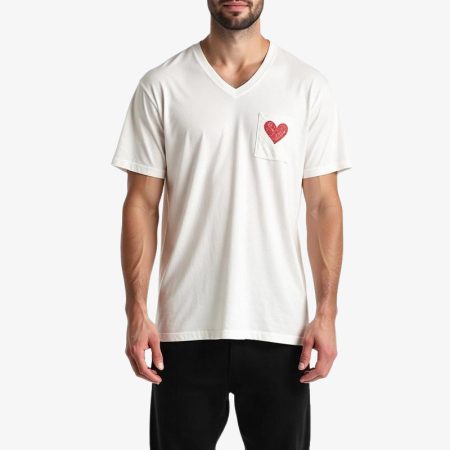 mens-elastic-v-neck-short-sleeved-t-shirts