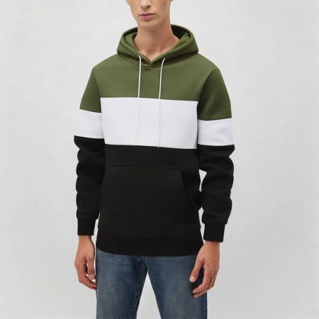 breathable-long-sleeve-outdoor-colorblock-pullover-hoodie