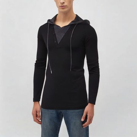 mens-long-sleeve-hooded-casual-pullover-hoodie