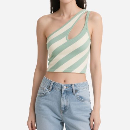 striped-sports-womens-one-shoulder-top