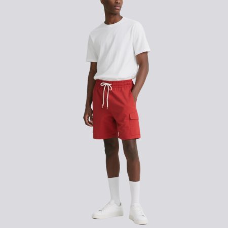 workwear-multi-pocket-mens-drawstring-shorts