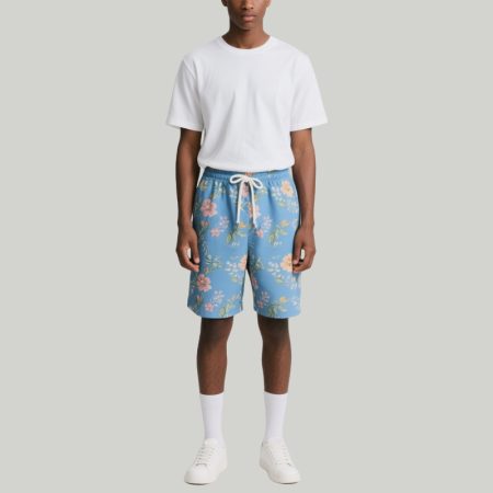 fashionable-and-versatile-mens-drawstring-shorts