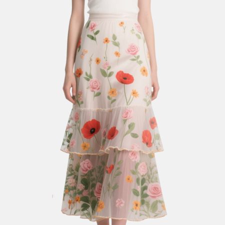 sweet-casual-flower-skirt-midi-skirts-for-women
