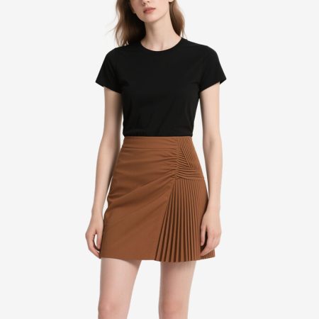 fashion-high-waist-skirt-stretchy-workout-casual-pleated-shorts
