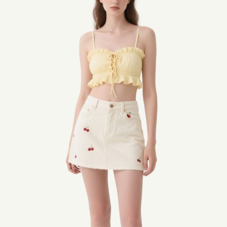 cute-and-fashionable-womens-denim-mini-skirt