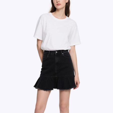 summer-ruffled-womens-denim-mini-skirt