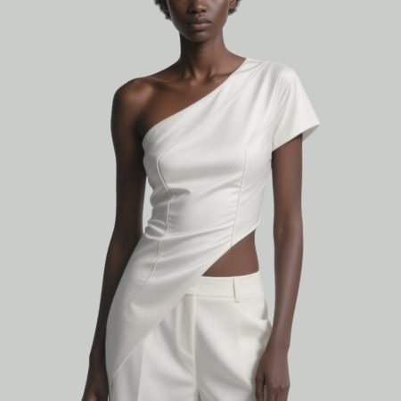 women-chic-fashion-one-shoulder-asymmetrical-pleated-tops-casual-chic-tops