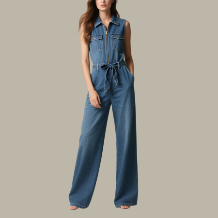 womens-sleeveless-denim-zipper-jumpsuit
