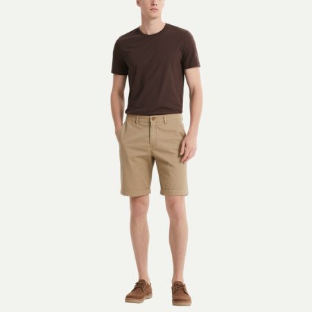 classic-khaki-mens-simple-twill-summer-shorts