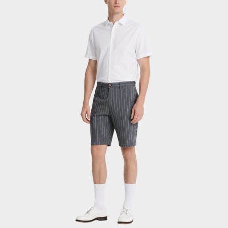business-stripes-mens-gray-striped-twill-shorts