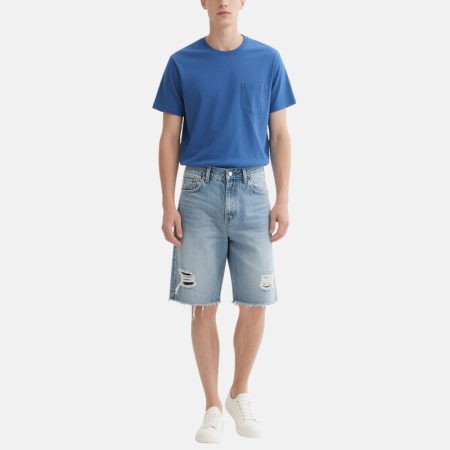 light-blue-ripped-personality-mens-denim-shorts